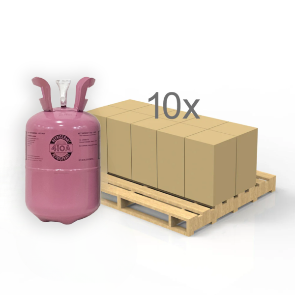 R410A 11 LBS Refrigerant - QTR PALLET (10 Cylinders)